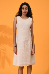 Beige, Linen, Formal wear / office wear, Dresses, Casual wear, Beige, Beige dress, Beige short dress, Beige midi dress, Beige dress, Beige short dress, Beige one-piece, Beige midi, linen dress, Linen One-piece, Linen dress, linen