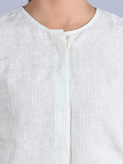 Maba Pinstripe Linen Shirt
