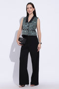 Jade Heritage Tailored Vest