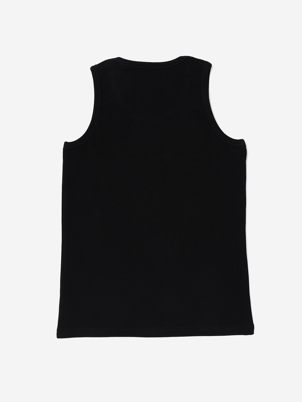 Black Turtle Hand embroidered Cotton Tank Top
