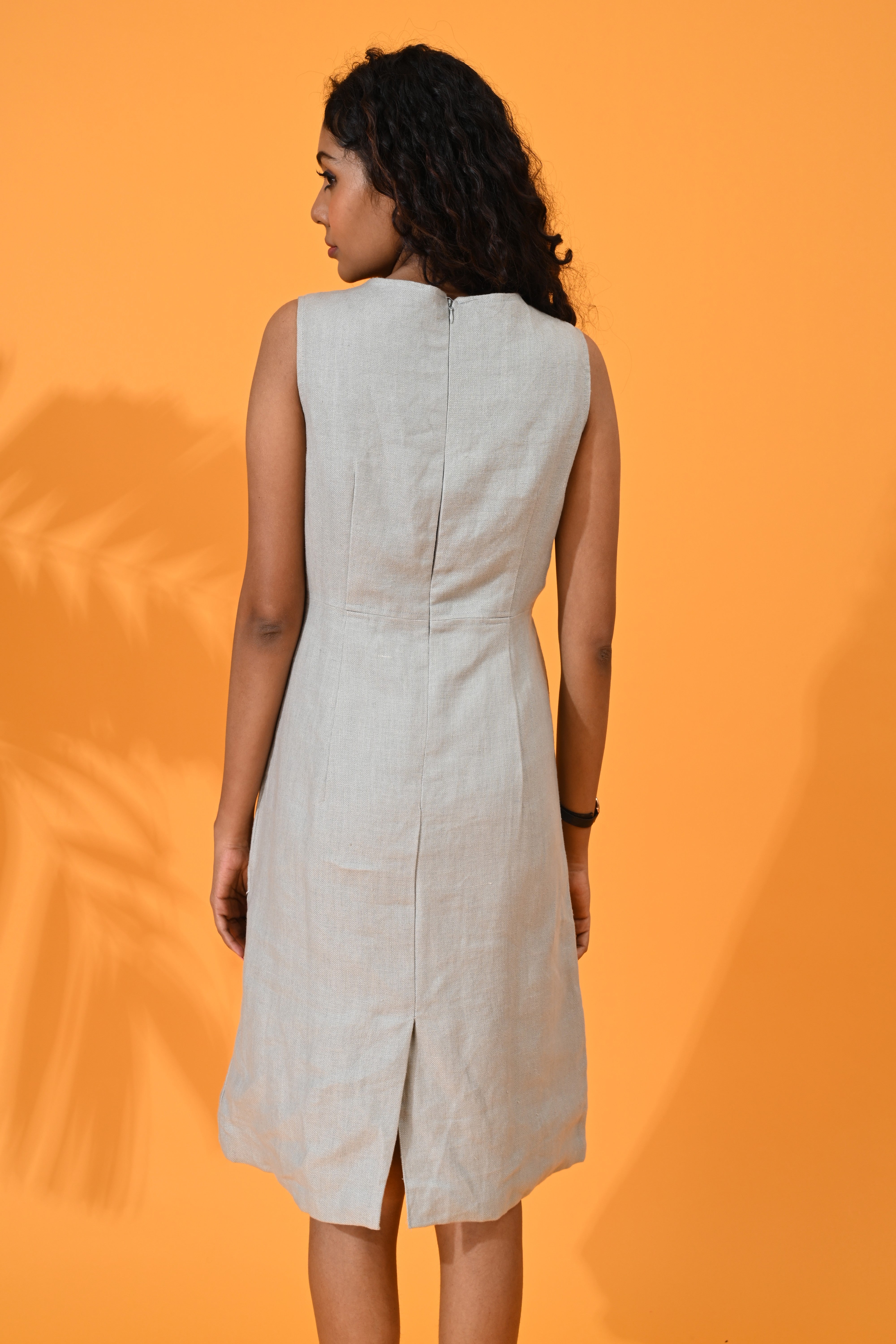 Blue, Linen, Formal wear / office wear, Dresses, Casual wear, sky blue, sky blue dress, sky blue short dress, sky blue midi dress, blue dress, blue short dress, sky blue one-piece, blue midi, linen dress, Linen One-piece, Linen dress, linen  blue 