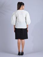 Maba Pinstripe Linen Shirt