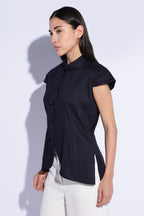 Midnight Mandarin Swing Tunic
