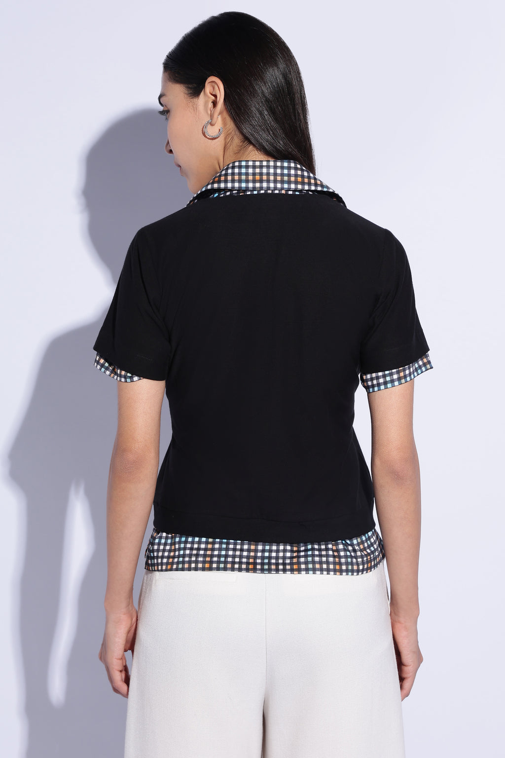 Checkmate Layered Polo top