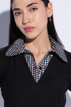 Checkmate Layered Polo top