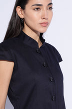Midnight Mandarin Swing Tunic