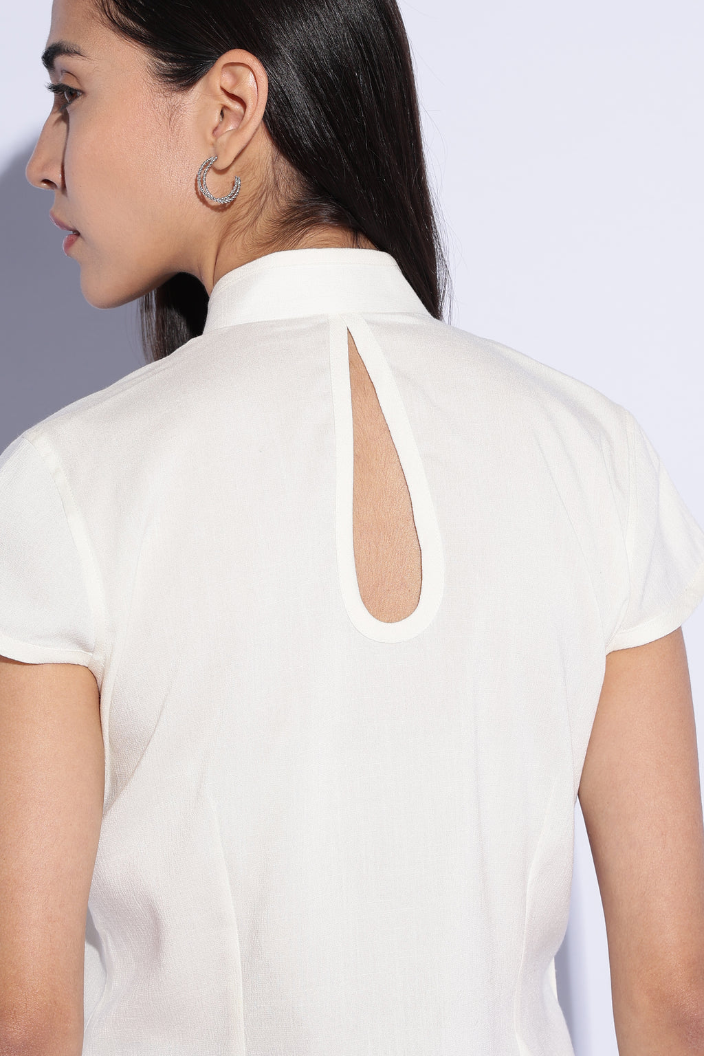 Pearl Mandarin Swing Tunic