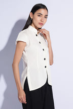 Pearl Mandarin Swing Tunic