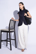 Midnight Mandarin Swing Tunic