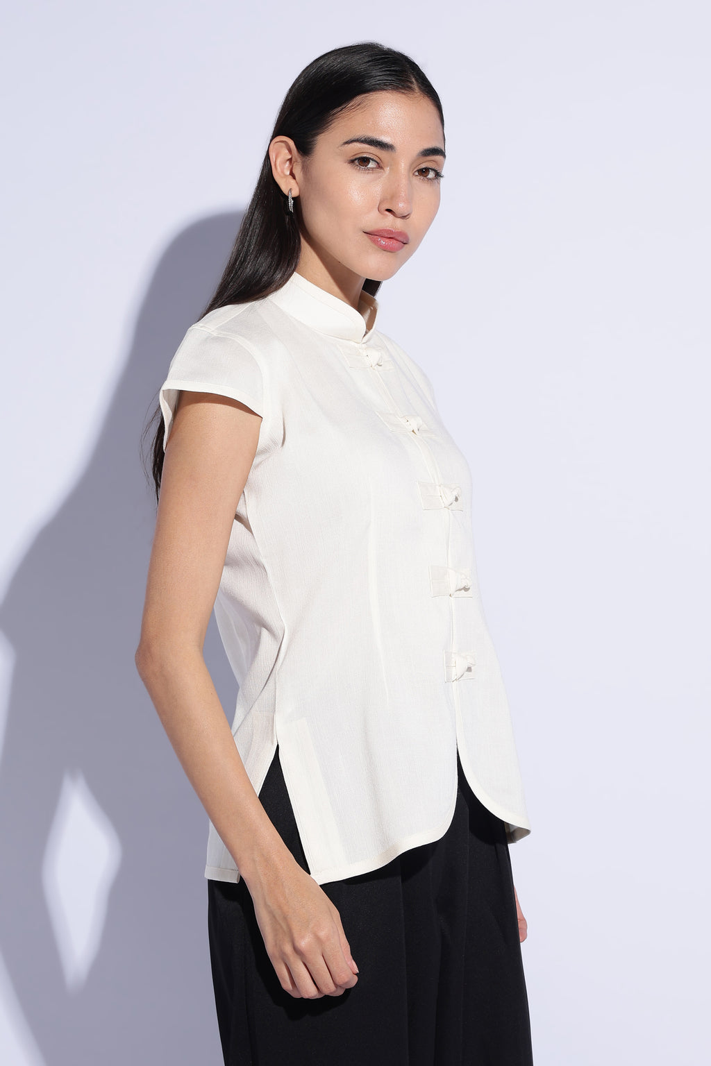 Ivory Heritage Pankou Knot Top
