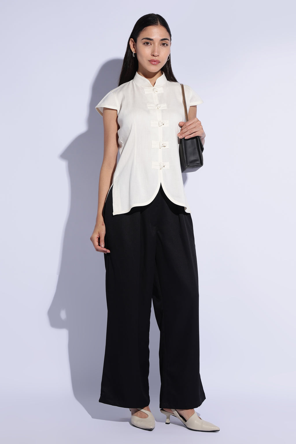 Ivory Heritage Pankou Knot Top