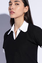 Layered Prep Polo Top