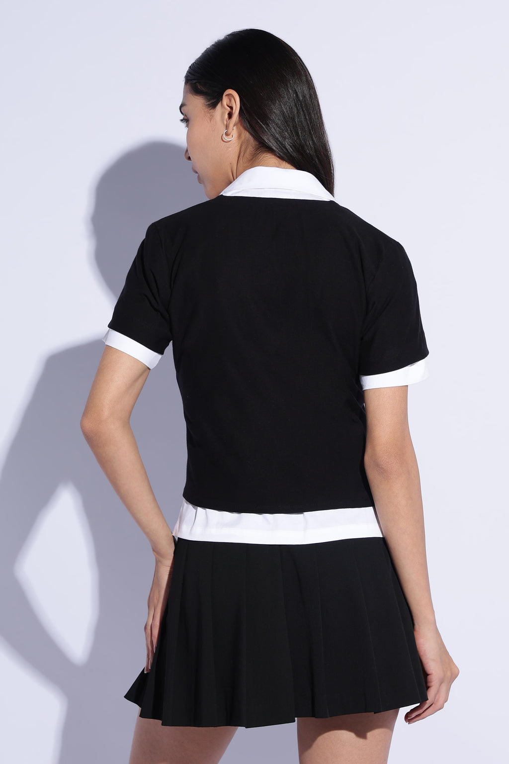Layered Prep Polo Top