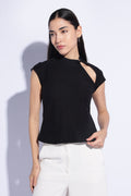 Eclipse Asymmetrical Jersey Top