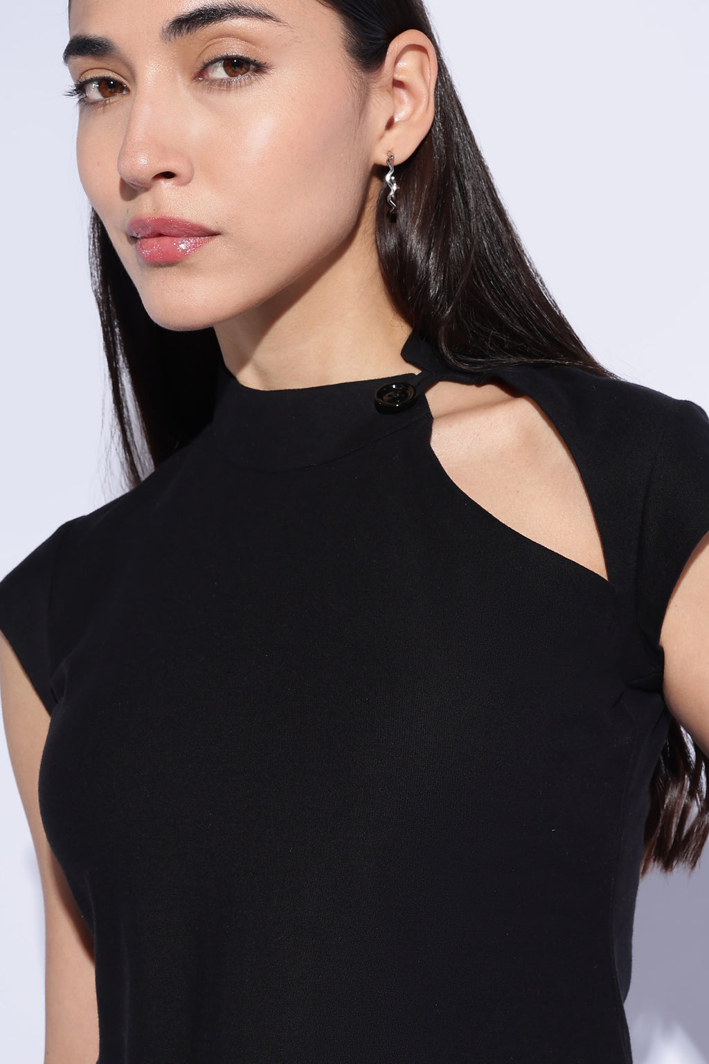 Eclipse Asymmetrical Jersey Top