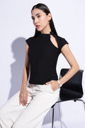 Eclipse Asymmetrical Jersey Top